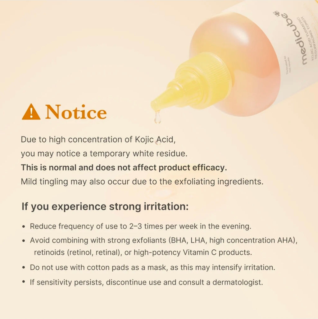Medicube Kojic Acid Turmeric Resurfacing Toner