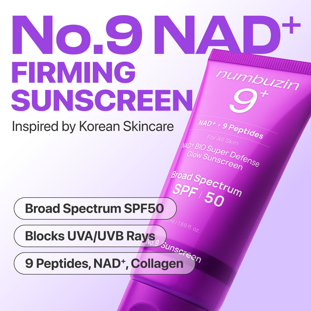 Numbuzin 9+ Nad+ 9 Peptides Sunscreen