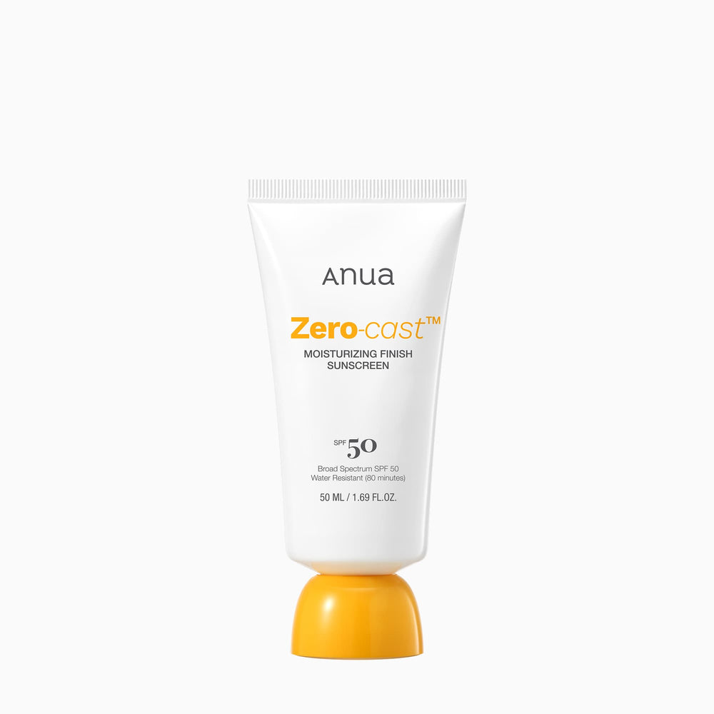 Anua Zero-Cast Moisturising Sunscreen Spf50+