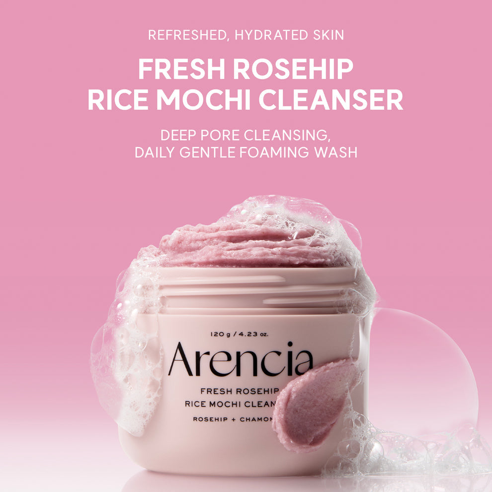 Arencia Fresh Roseship Rice Moshi Cleanser