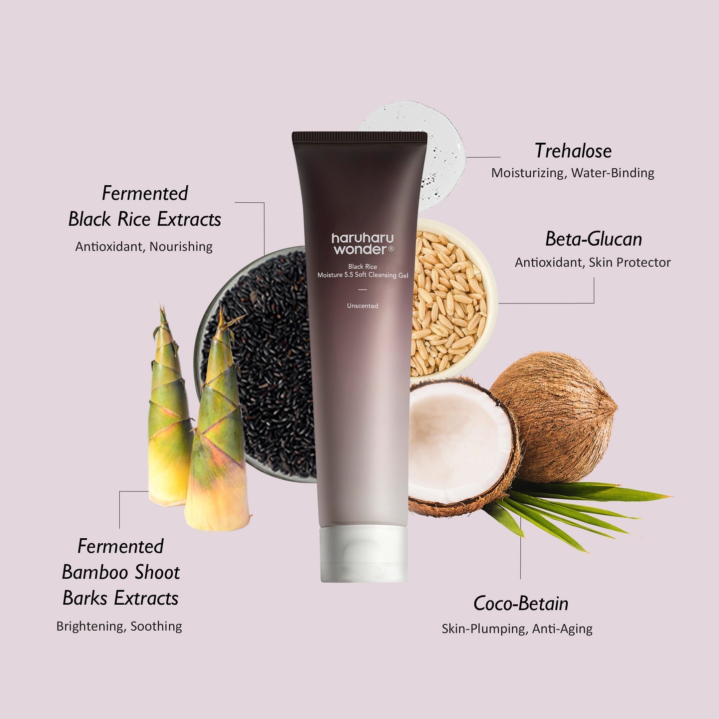 Haruharu Wonder 5.5 Soft Cleansing Gel