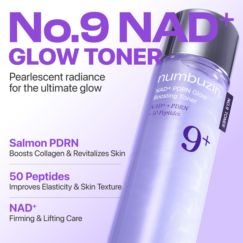 Numbuzin 9 Nad+ PDRN Glow Boosting Toner