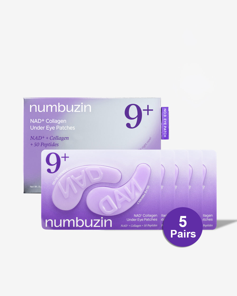 Numbuzin 9+ Nad+ Collagen Under Eye Patches