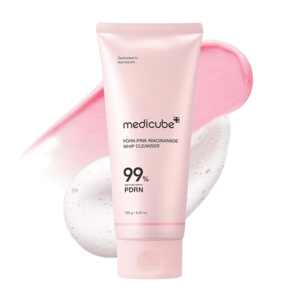 Medicube PDRN Pink Niacinamide Whip Cleanser 99%