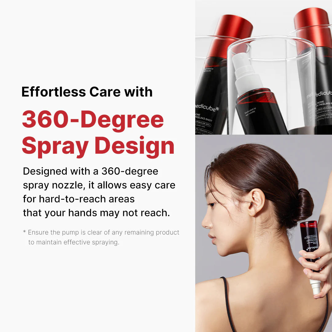 Medicube Red Acne Body Peeling Shot