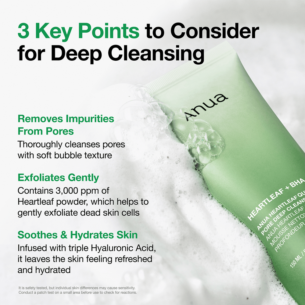 Anua Heartleaf Pore Deep Cleansing Foam