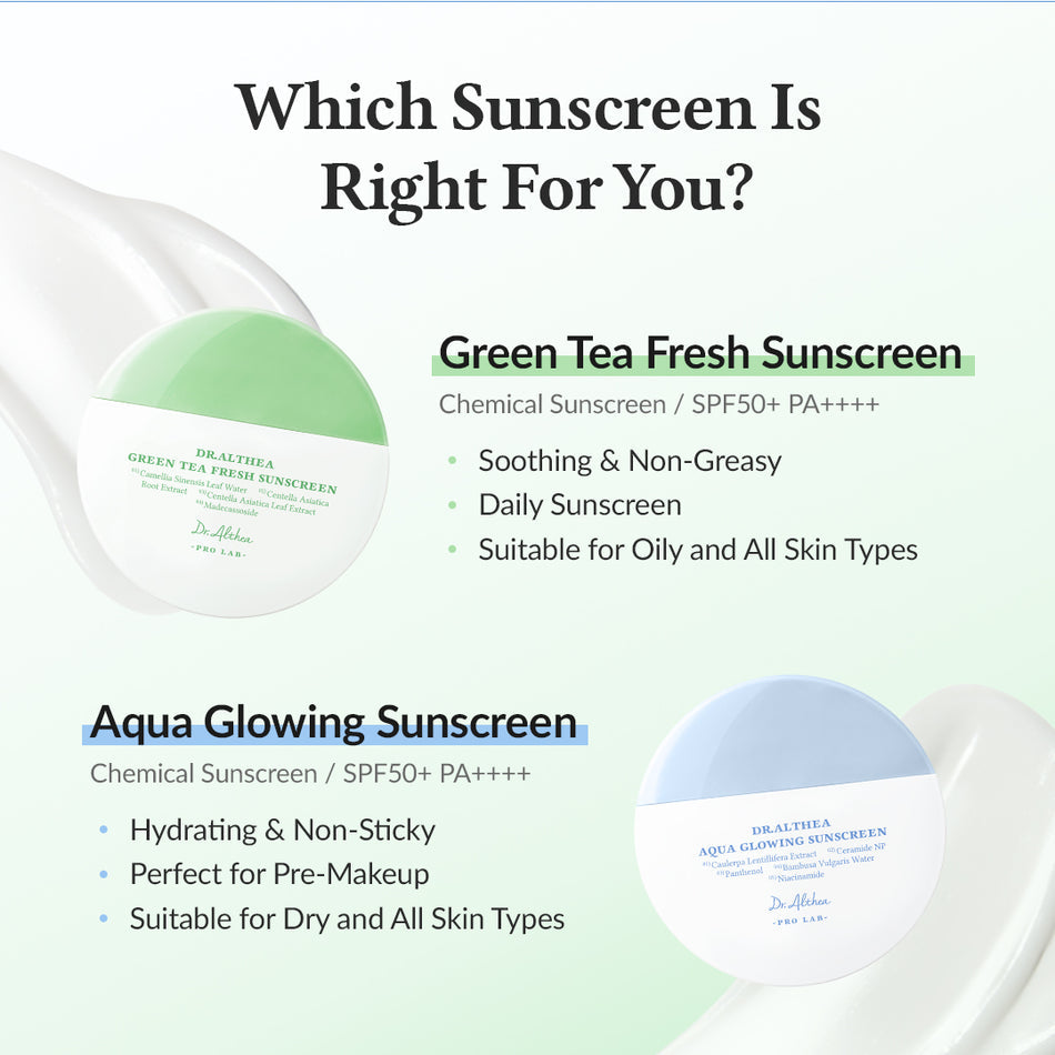 Dr Althea Green Tea Fresh Sunscreen spf50+