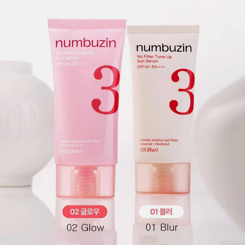 Numbuzin 3 No Filter Tone-Up Sun Serum spf50+ Blur (01)