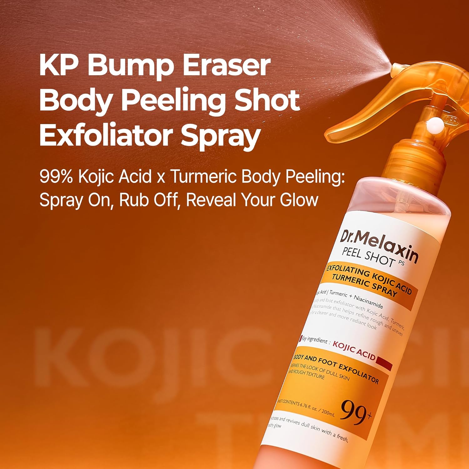 Dr Melaxin Exfoliating Kojic Acid Turmeric Spray