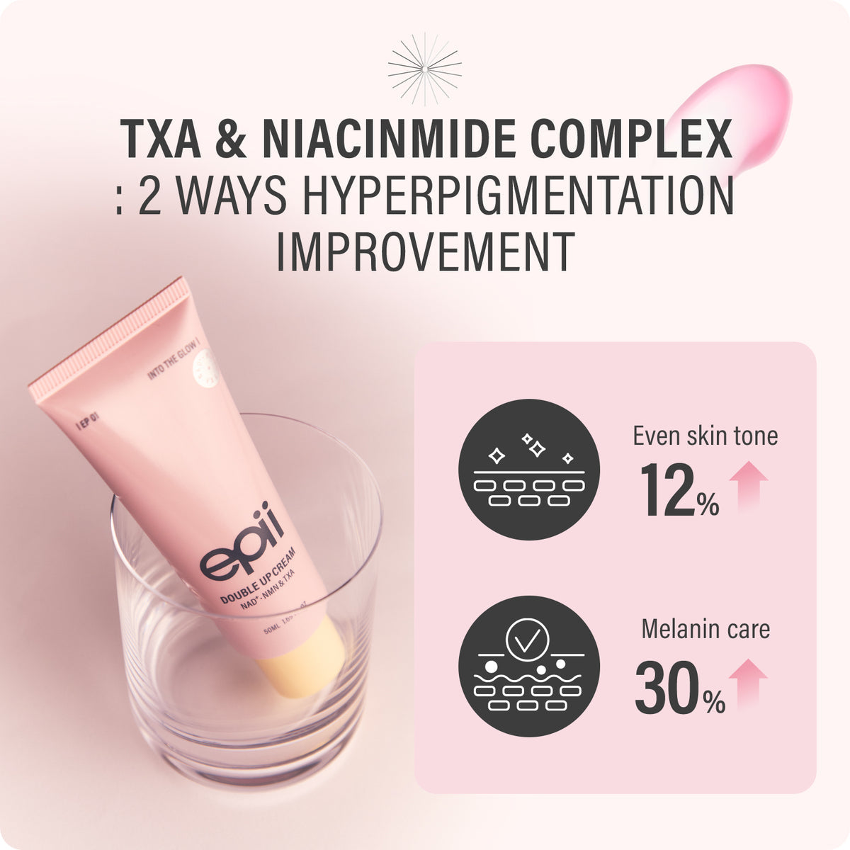 Epii Double Up Cream NAD+ ,NMN & TXA