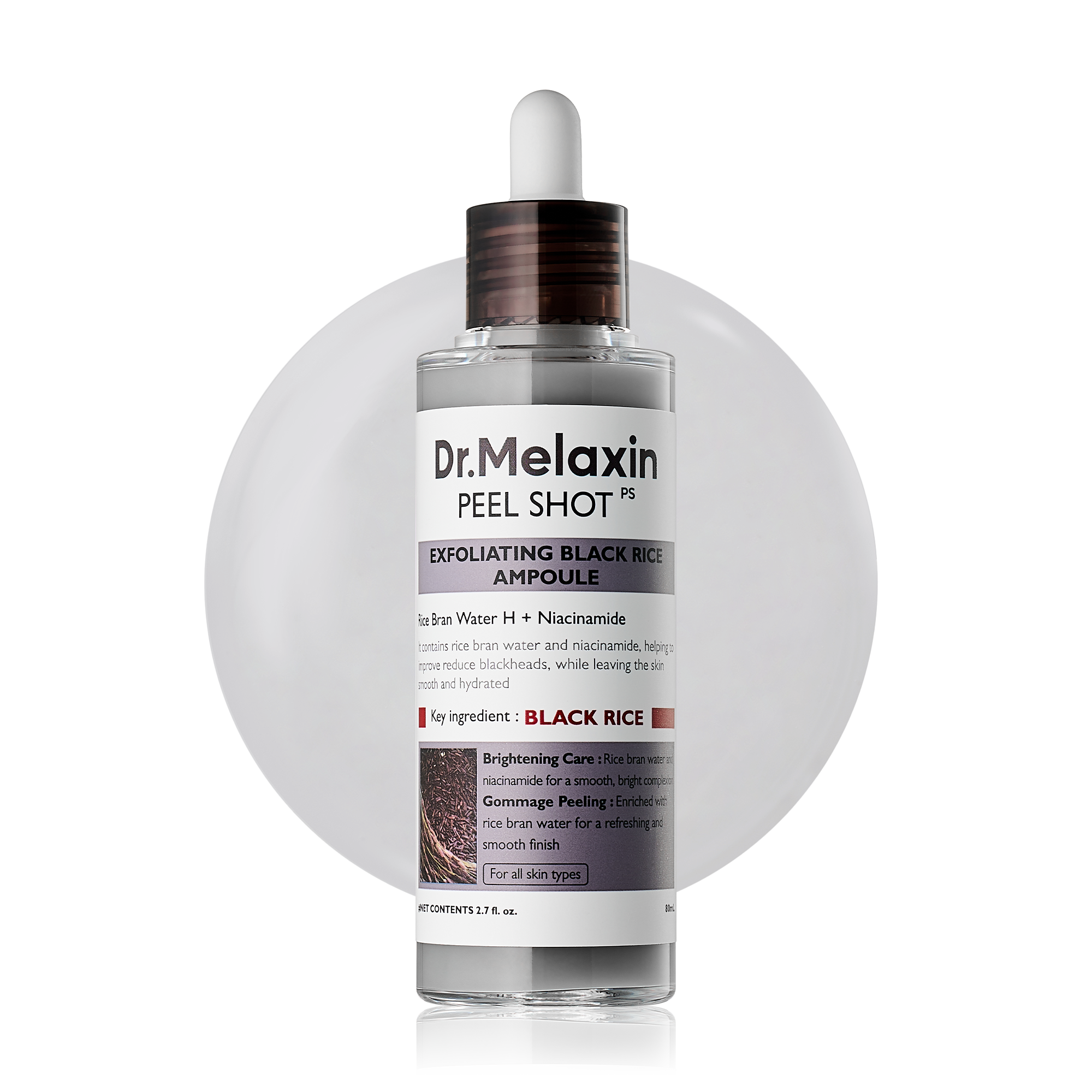 Dr Melaxin Exfoliating Black Rice Ampoule