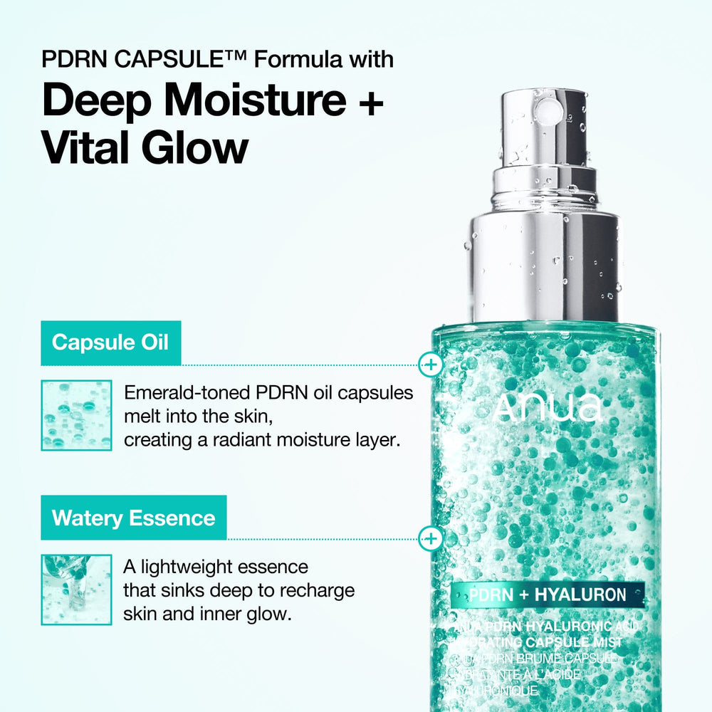 Anua PDRN 100 Hyaluronic Acid Hydrating Capsule Mist