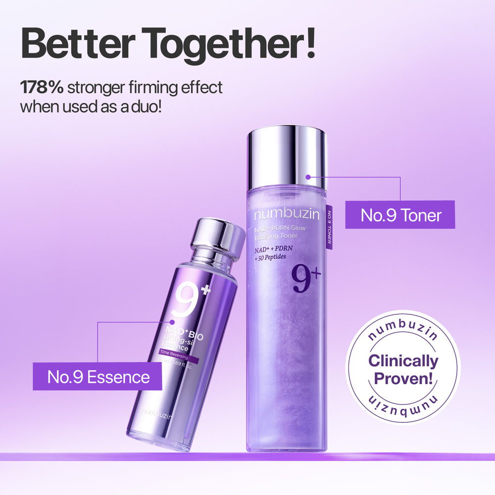 Numbuzin 9 Nad+ PDRN Glow Boosting Toner